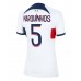 Paris Saint-Germain Marquinhos #5 Dámské Venkovní Dres 2023-24 Krátkým Rukávem